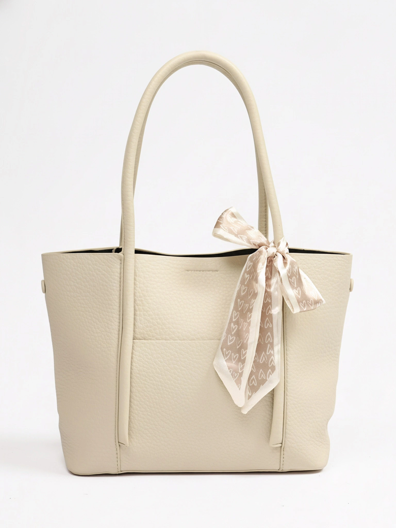 Сумка-тоут с декоративным платком в ассортименте